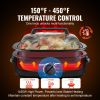 VEVOR Electric Roaster Oven, 20 QT Turkey Roaster Oven with Self-Basting Lid, 1450W Roaster Oven with Defrost & Warm Function, Adjustable Temperature