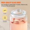 VEVOR Beverage Dispenser, 2 Gallon Drink Dispensers for Parties, Glass Juice Dispenser with Stainless Steel Spigot