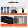 VEVOR 2200W Commercial Soft Ice Cream Machine 3 Flavors 5.3 to 7.4Gallon per Hour PreCooling at Night Auto Clean LCDPanel for Restaurants Snack Bar