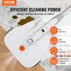 VEVOR Cordless Electric Mop, Electric Spin Mop with Water Tank, up to 40 mins Battery, LED Headlight, Dual Mop Heads