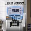 VEVOR 2200W Commercial Soft Ice Cream Machine 3 Flavors 5.3 to 7.4Gallon per Hour PreCooling at Night Auto Clean LCDPanel for Restaurants Snack Bar
