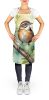 South Carolina Wren Apron Cooking Kitchen Server Baking Crafts Gardening for Adult Women Men, Unisex, Large, Multicolor