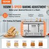 VEVOR Retro Stainless Steel Toaster, 4 Slice, 1625W 1.5'' Extra Wide Slots Toaster with Removable Crumb Tray 6 Browning Level