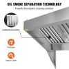 VEVOR Commercial Exhaust Hood, 7FT Food Truck Hood Exhaust